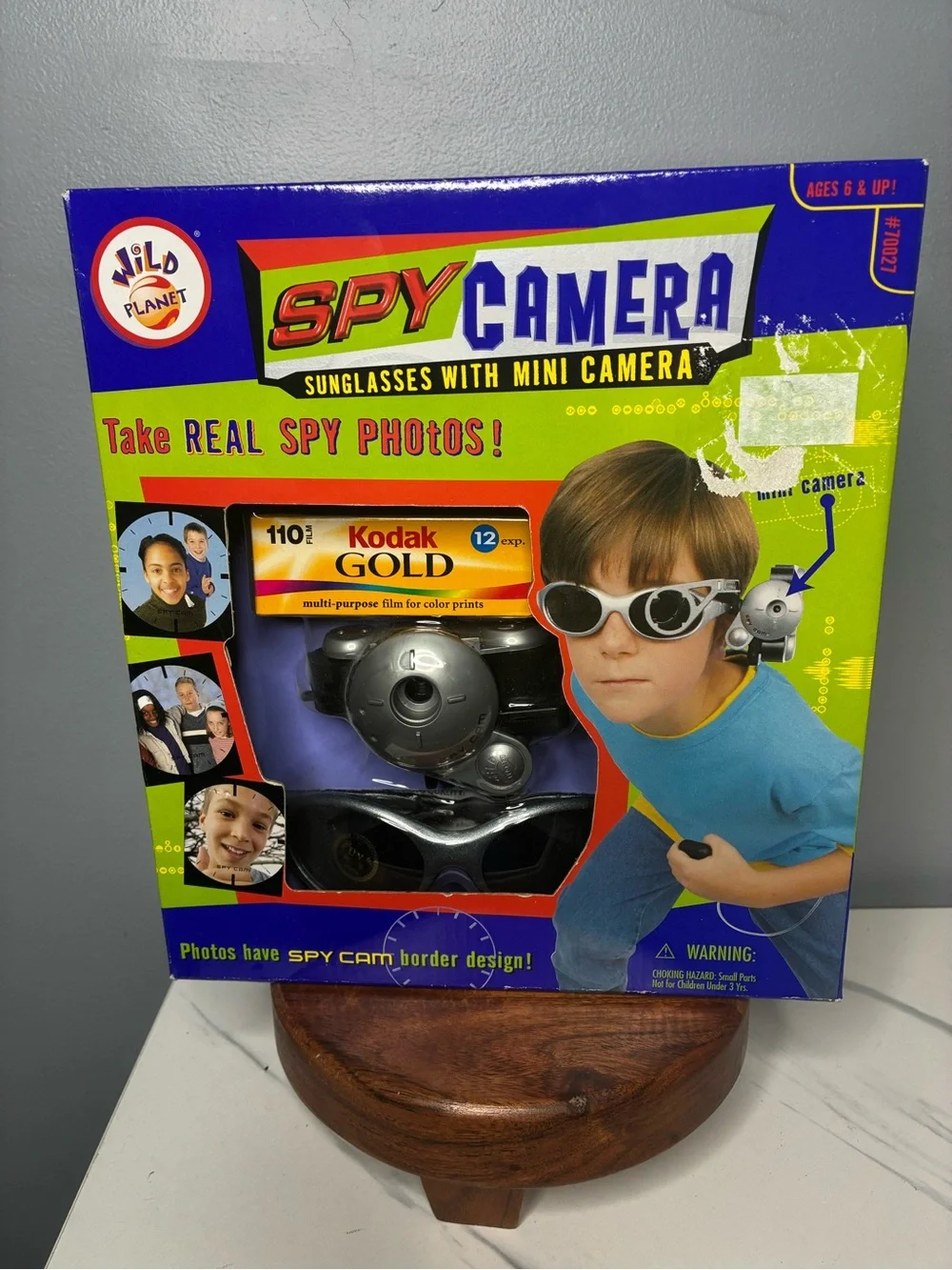 1999 Wild Planet Spy Camera Sunglasses 110 Film New in Box NIB